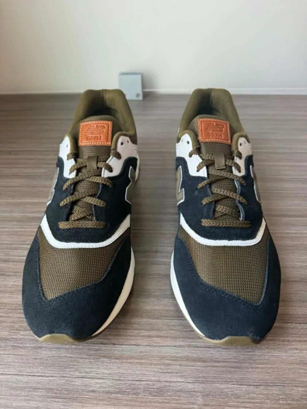New Balance Men's 997 Sneakers Shoes Size 14 $100 Black/Dark Green